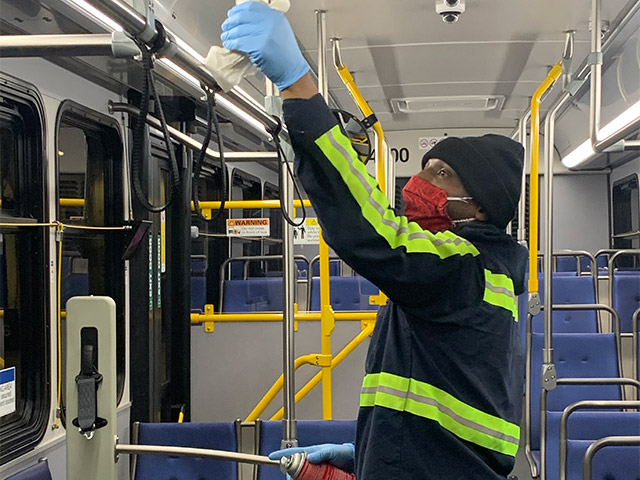 Bus Mask Cleaner