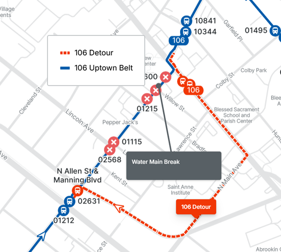 detour