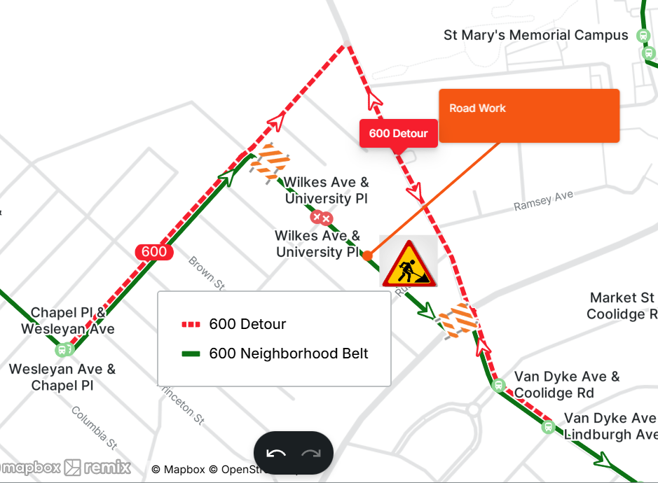 detour