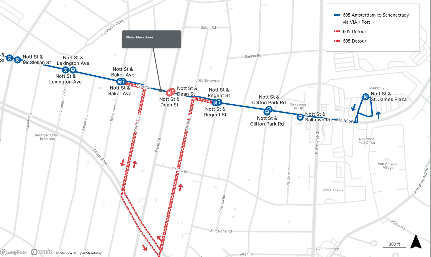 605 Detour