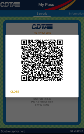 Navigator App Staic QR Code Image