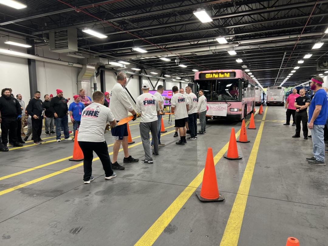 CDTA Announces Winner of 7th Annual Pink Bus Pull