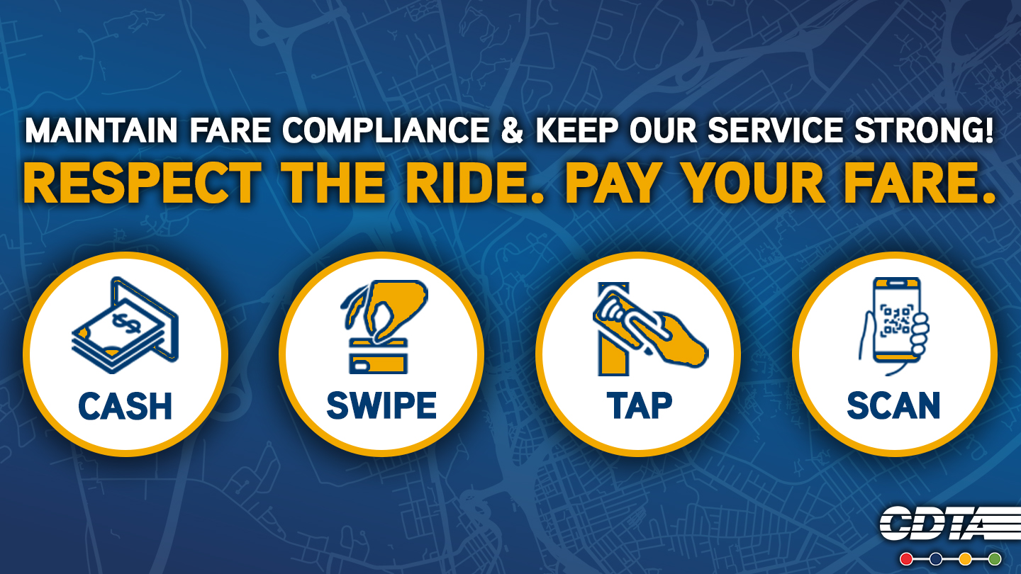 CDTA Launches Campaign to Encourage Fare Compliance