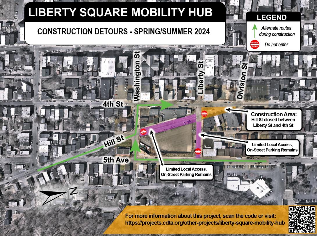 Construction Begins on Liberty Square Mobility Hub 