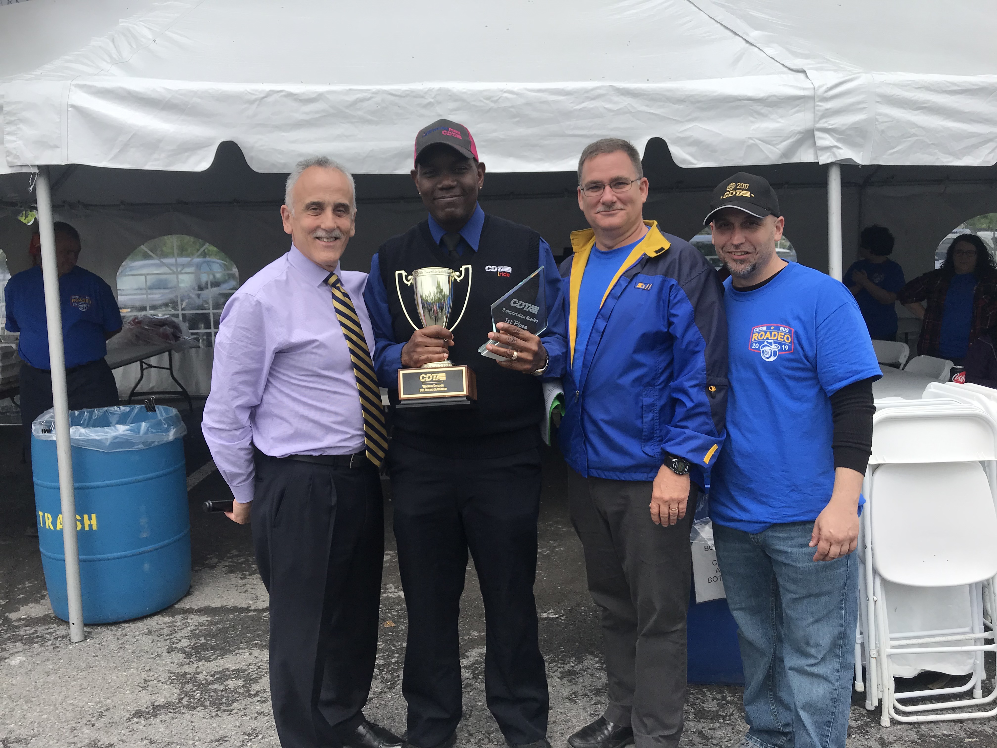 Dallon Morris Wins 34th Annual CDTA Bus Roadeo