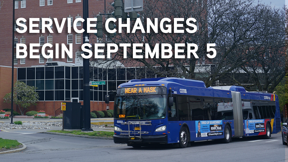 Service Changes Begin September 5