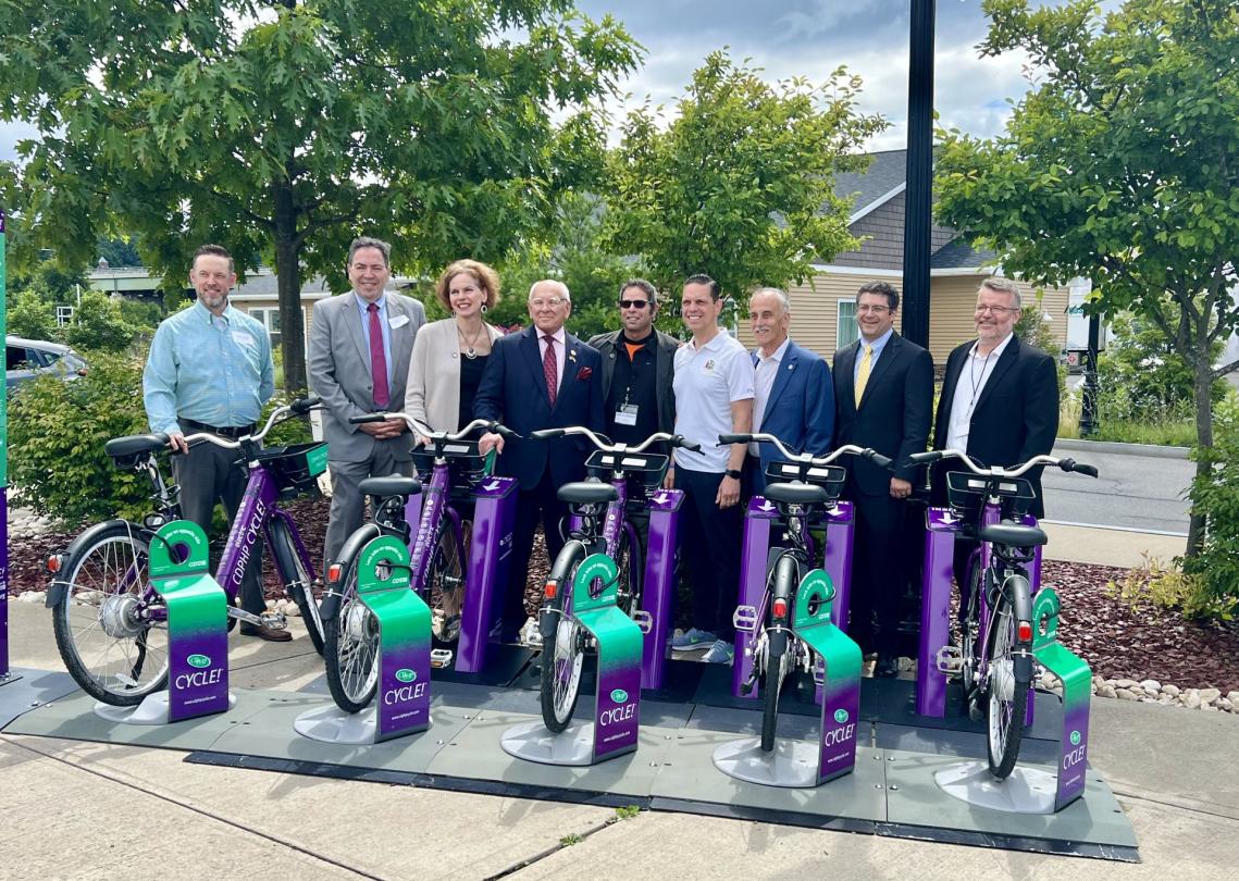re:Charge and CDTA Launch First Universal Wireless Charging Stations for Electric Bikes