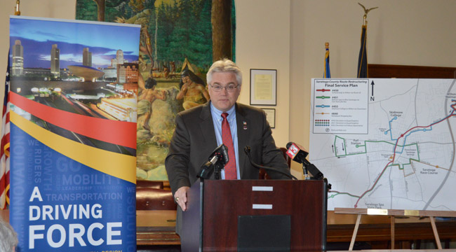 CDTA Chairman Dave Stackrow