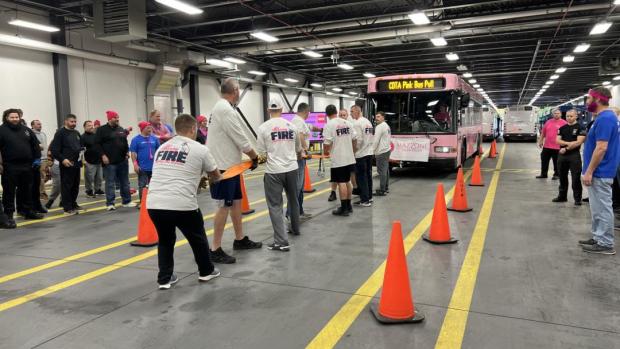 CDTA Announces Winner of 7th Annual Pink Bus Pull