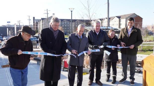 Region’s First Mobility Hub Opens in Schenectady Region’s First Mobility Hub Opens in Schenectady
