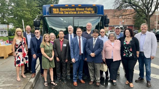 CDTA Celebrates New Bus Route that Connects Glens Falls to Saratoga Springs 