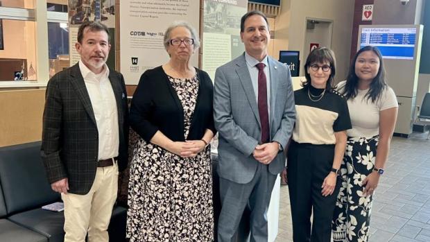 CDTA and the Hart Cluett Museum Unveil Second Phase of Historic Exhibit at Joseph L. Bruno Rail Station CDTA and the Hart Cluett Museum Unveil Second Phase of Historic Exhibit at Joseph L. Bruno Rail Station