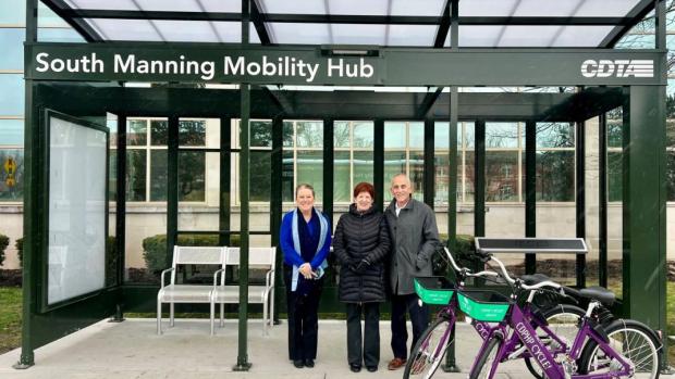 CDTA Opens Manning Boulevard Mobility Hub CDTA Opens Manning Boulevard Mobility Hub