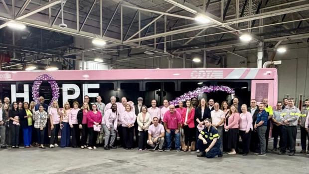CDTA Kicks Off Breast Cancer Awareness Month with Iconic Pink Buses
