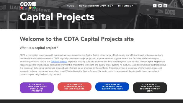 Capital Projects Website 