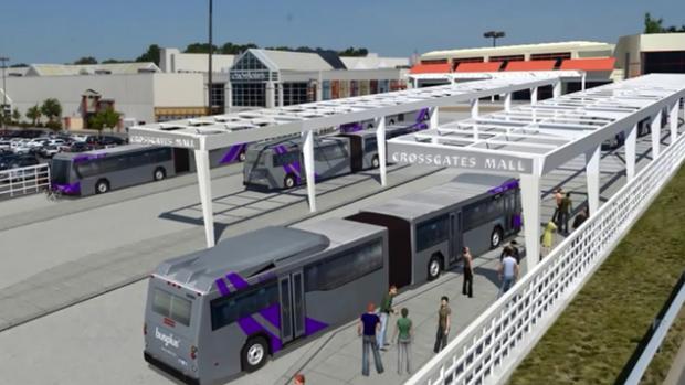 Transit Center CDTA Crossgates Mall Transit Center