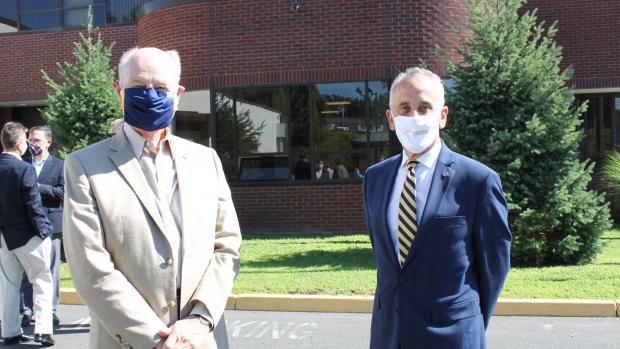 CDTA CEO Carm Basile and Former Executive Director Dennis Fitzgerald Carm Basile and Dennis Fitzgerald