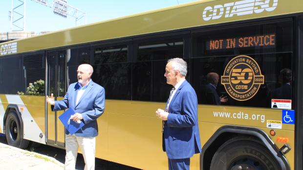 CDTA Carm Basile and Troy Mayor Patrick Madden CDTA Carm Basile and Troy Mayor Patrick Madden