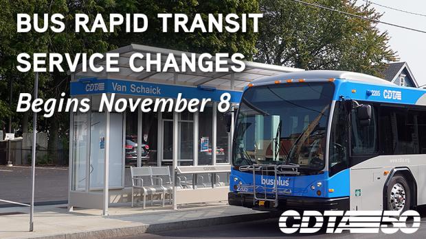 Service Changes Begin November 8