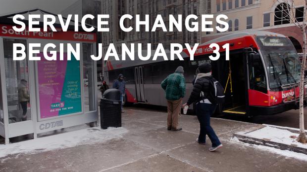 Service Changes Begin January 31