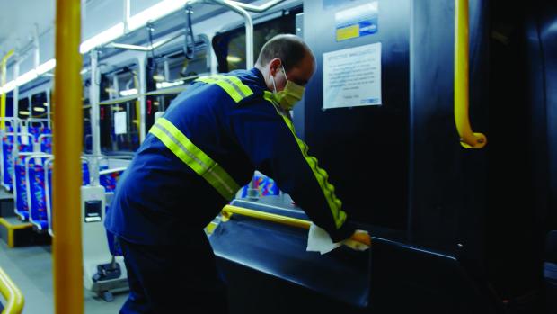 Cleaning on Buses Cleaning on Buses