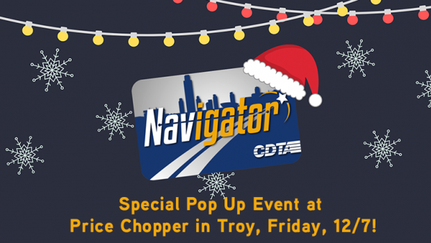 Special Pop Up Event at Price Chopper in Troy, Friday, 12/7!